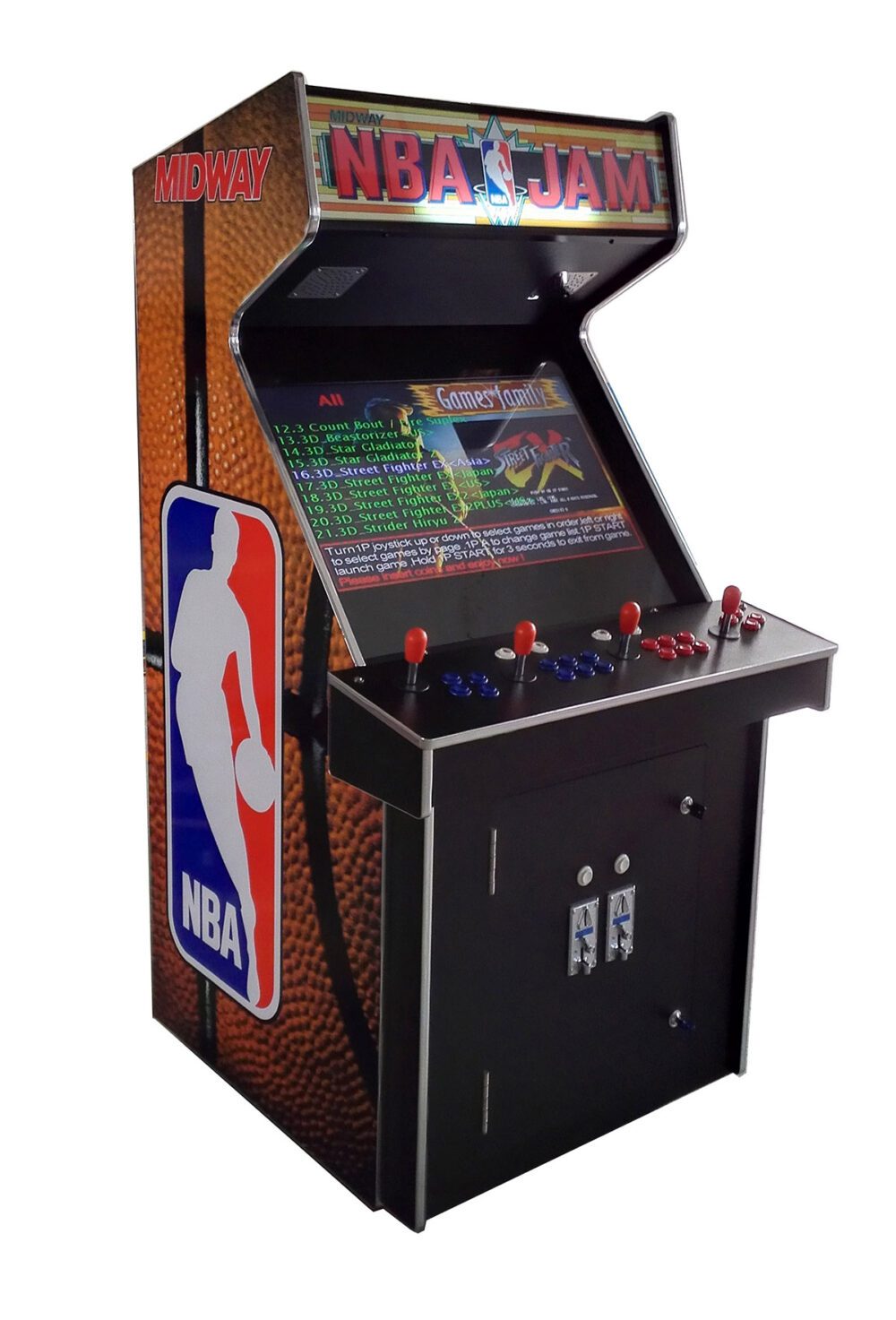 3500 Game Traditional Style Upright Arcade Machine