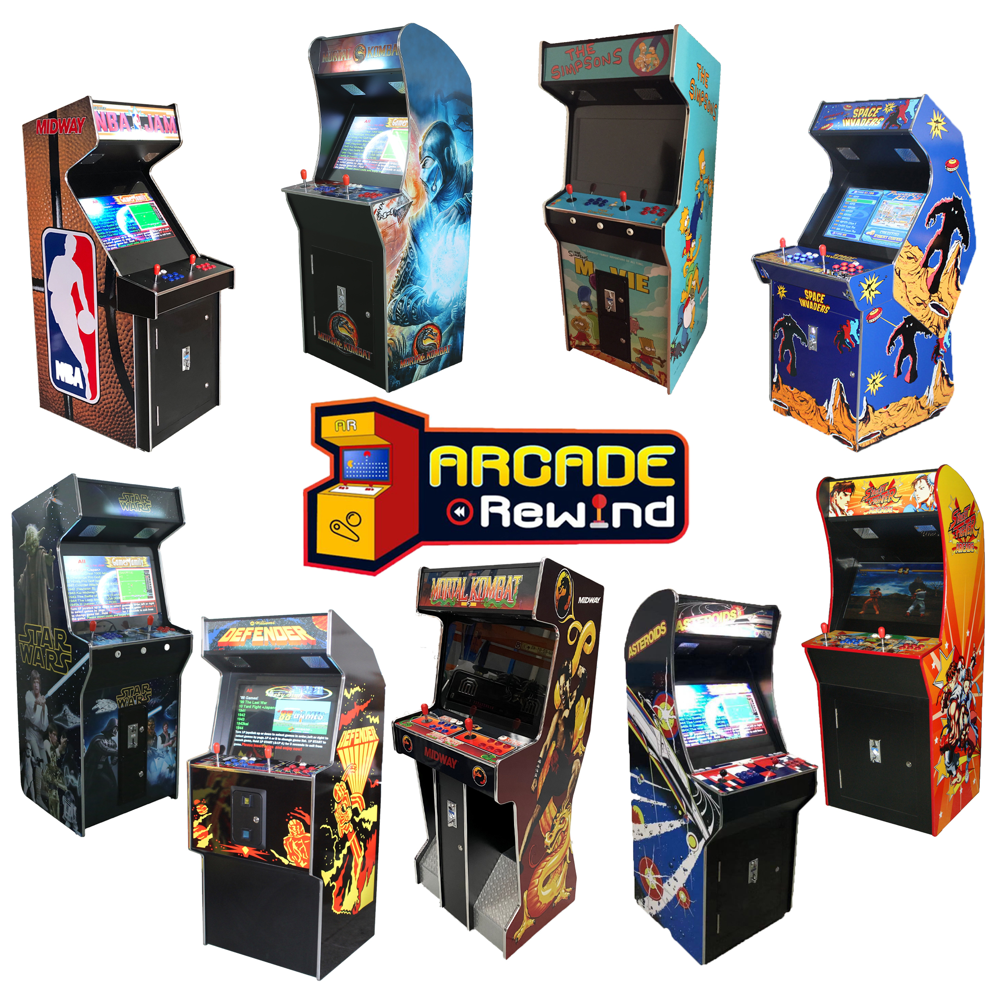 arcade machine beginning with e